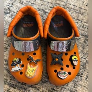Kids Naruto Crocs with Jibitz
